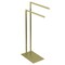 Kingston Brass SCC8327 Freestanding Dual Towel Rack, Brushed Brass SCC8327 - alternate 1